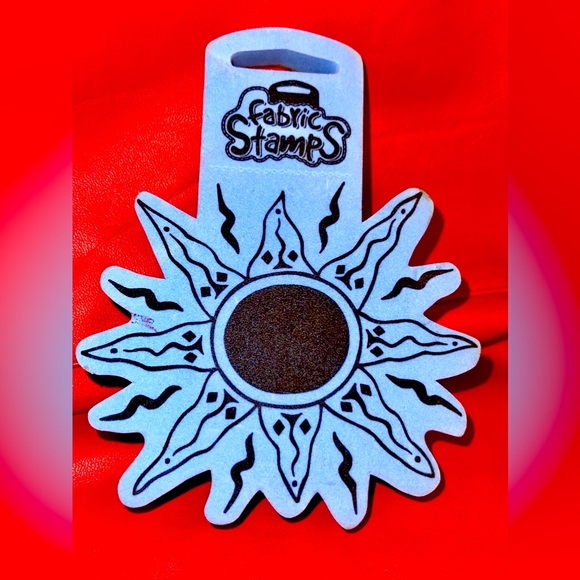NWT Sun Fabric Stamp. - Picture 1 of 2